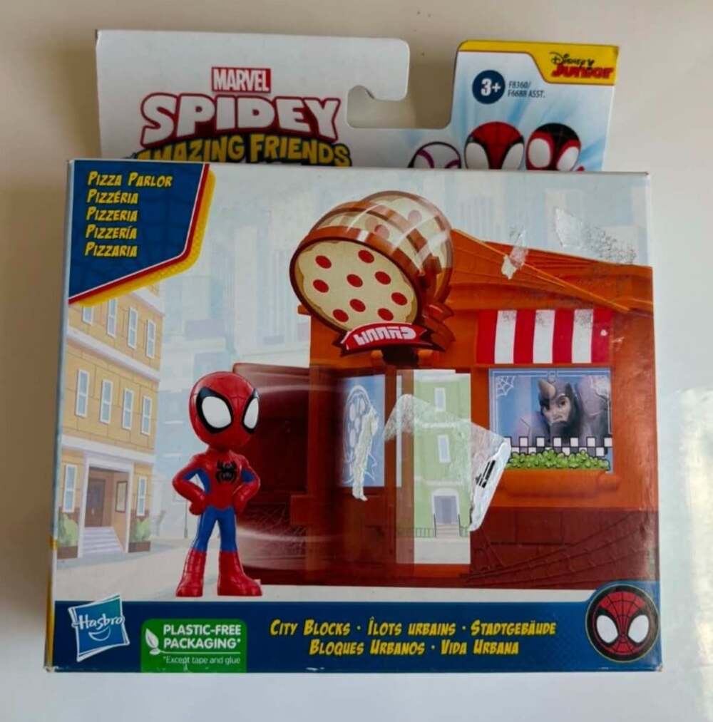 Marvel Spidey and His Amazing Friends Pizza Parlor City Blocks F8360